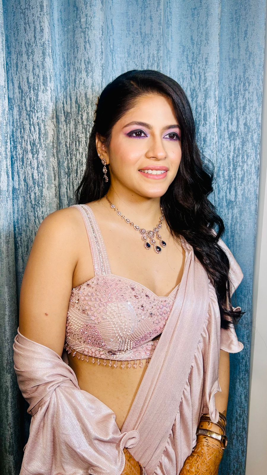 Modern Mauve Party Look – Ritika Verma Makeup